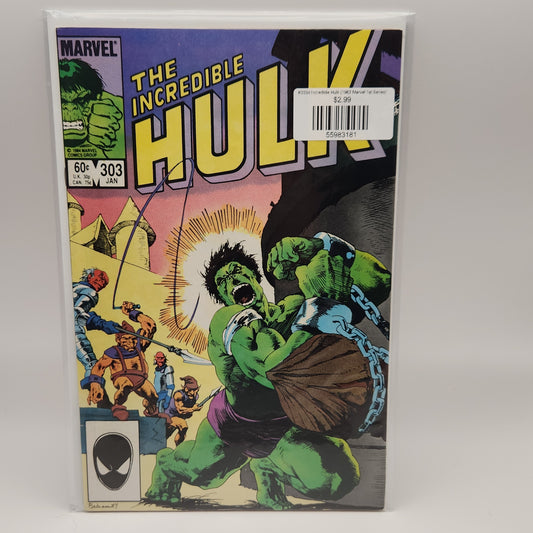 #303d Incredible Hulk (1962 Marvel 1st Series)