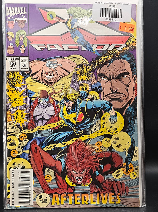 #101d X-Factor (1986 1st Series Marvel)
