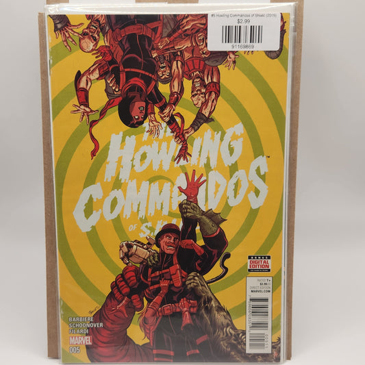 #5 Howling Commandos of Shield (2015)