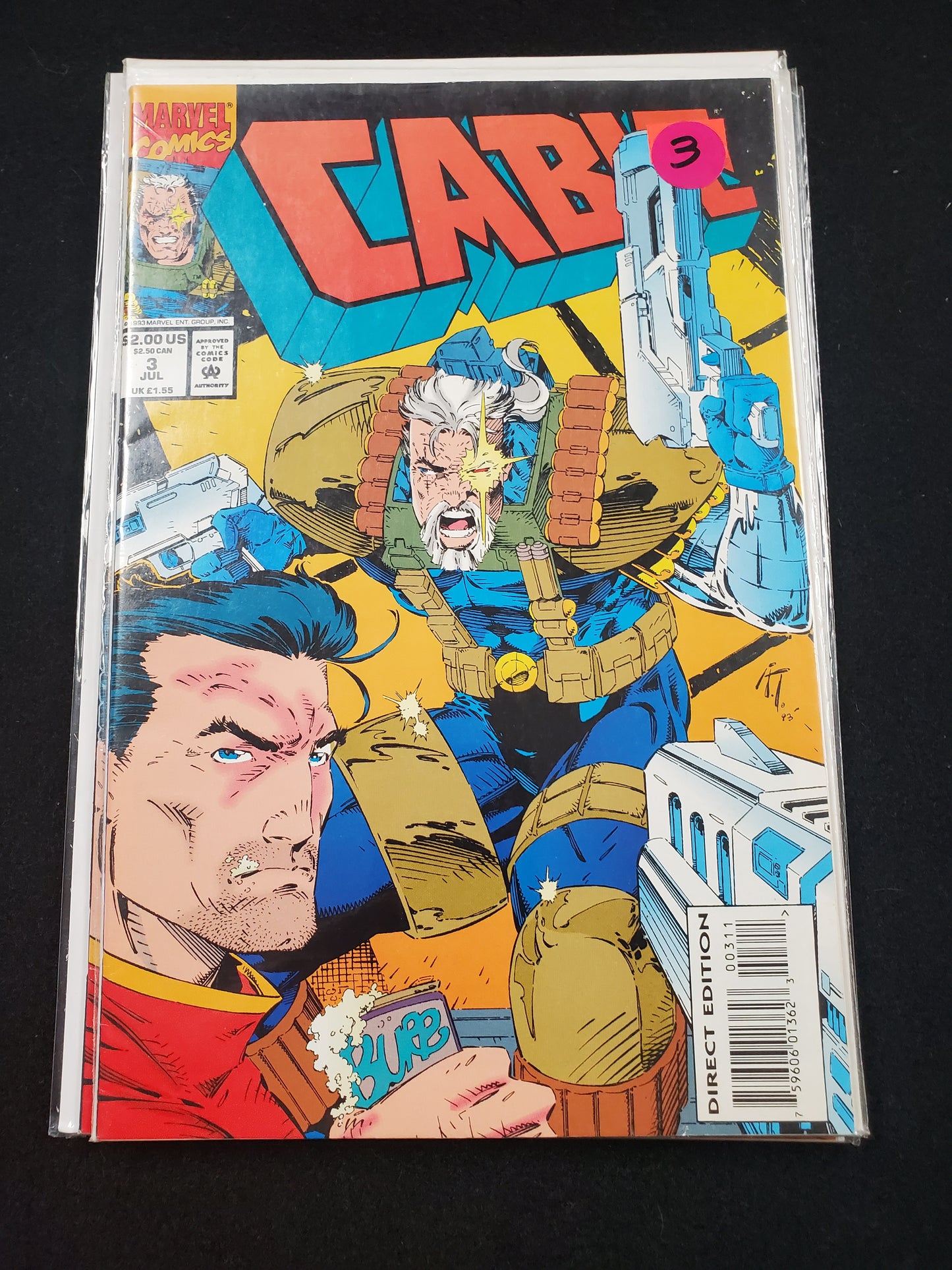Cable – Marvel Comics – 1993–2002 – Volume 1 – #3