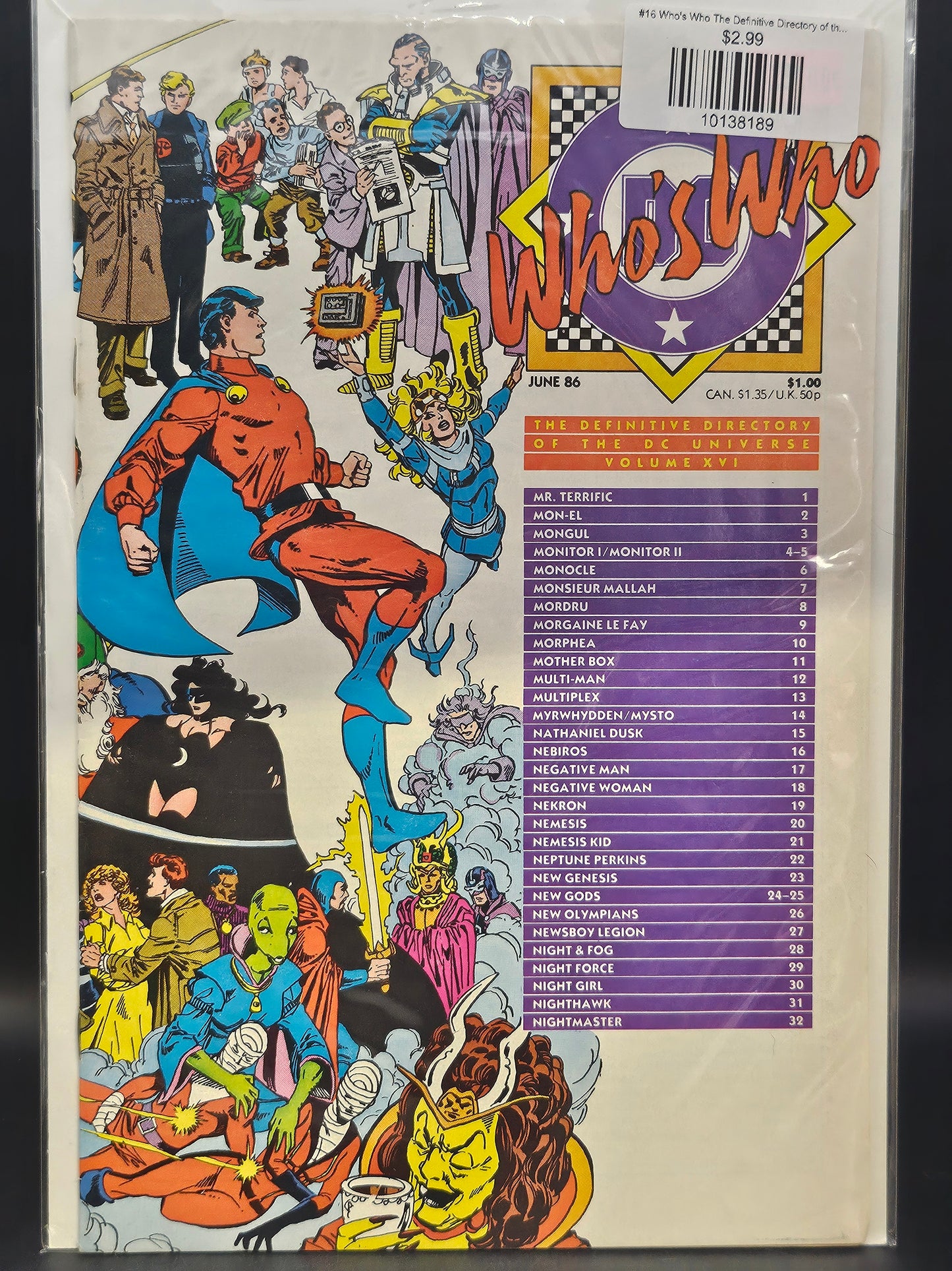 #16 Who's Who The Definitive Directory of the DC Universe (1985)