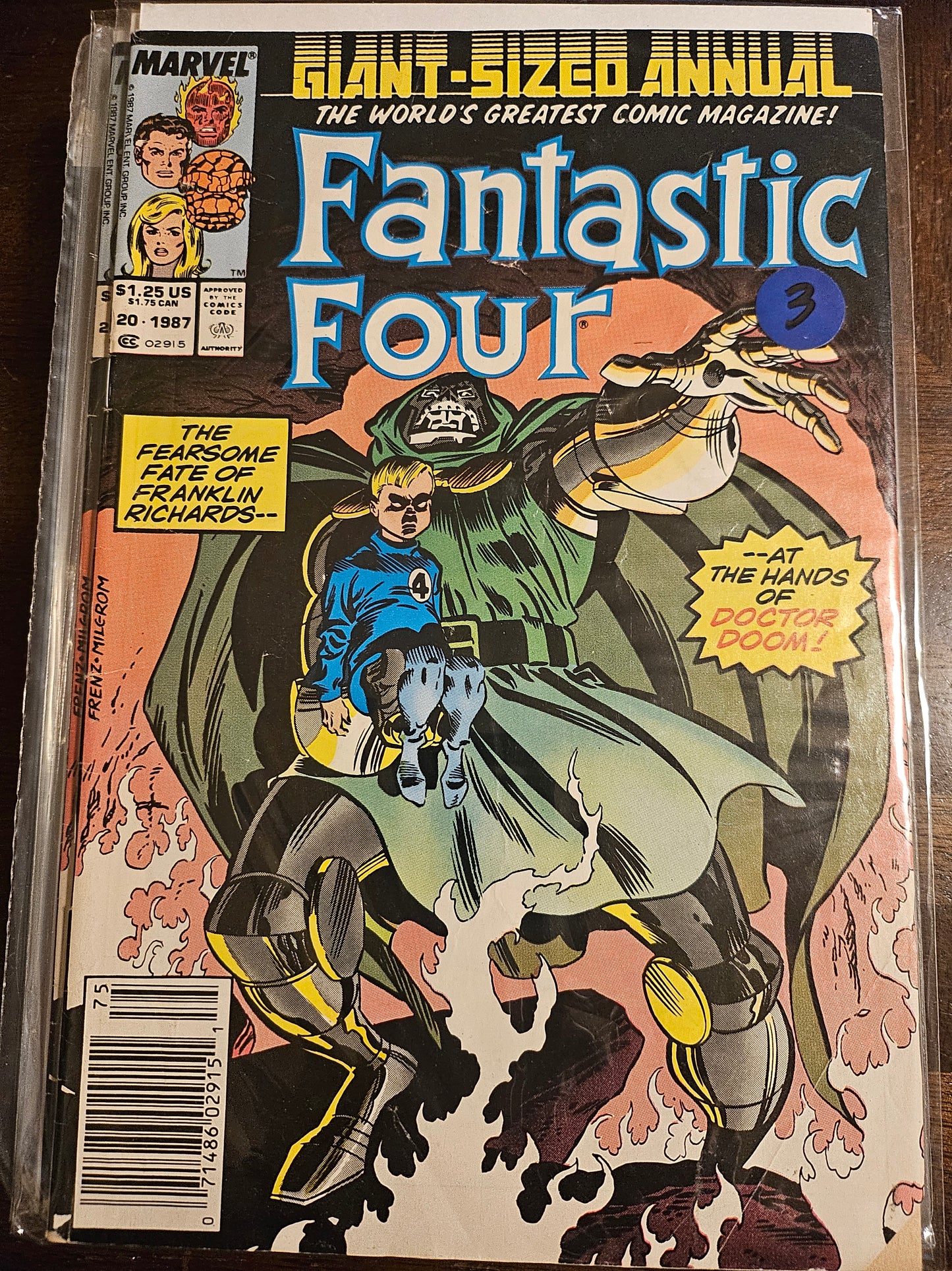 107.111 – Fantastic Four - #20 -1961-95