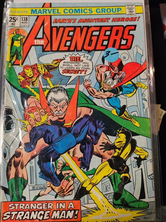 Avengers – Marvel Comics – (1963–1999) – Volume 1 – #138