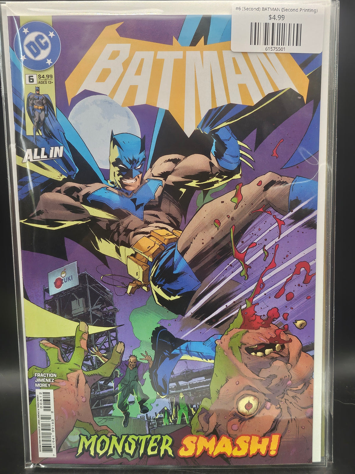 #6 (Second) BATMAN (Second Printing)
