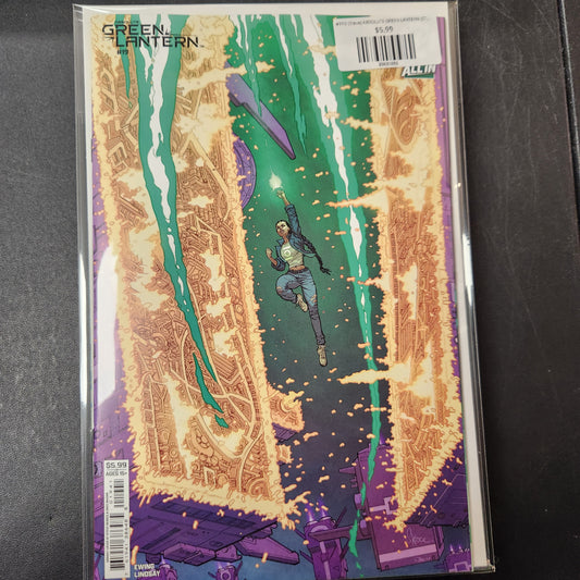#19D (Steve) ABSOLUTE GREEN LANTERN (STEVE SKROCE CARD STOCK VAR)