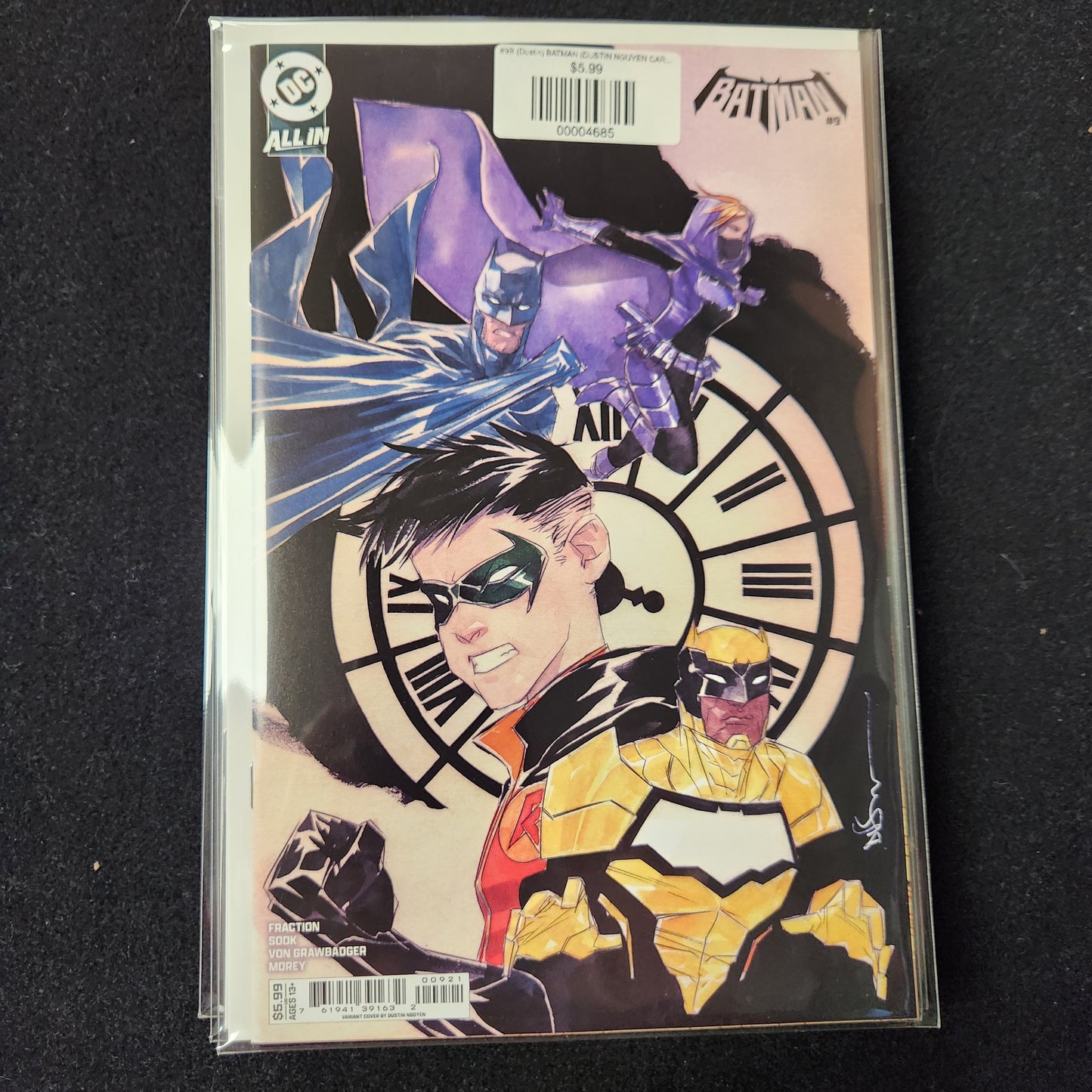 #9B (Dustin) BATMAN (DUSTIN NGUYEN CARD STOCK VAR)