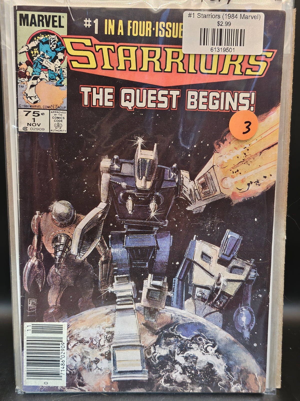 #1 Starriors (1984 Marvel)