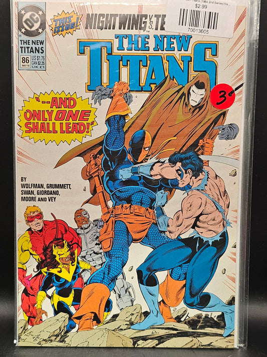 #86 New Teen Titans (1984 2nd Series) New Titans