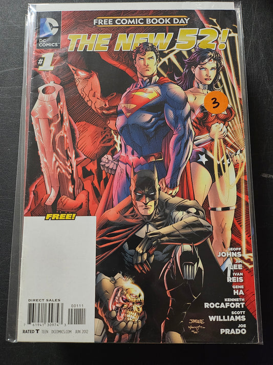 105.130 – #The New 52 #nn - Free Comic Books Giveaways -Various Years