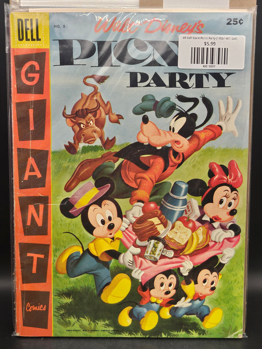 #8 Dell Giant Picnic Party (1955-1957 Dell)