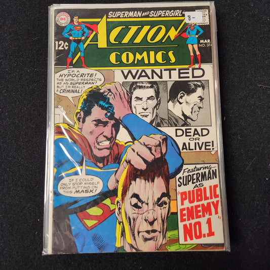 Action Comics #374 - Public Enemy No 1 (DC 1969)