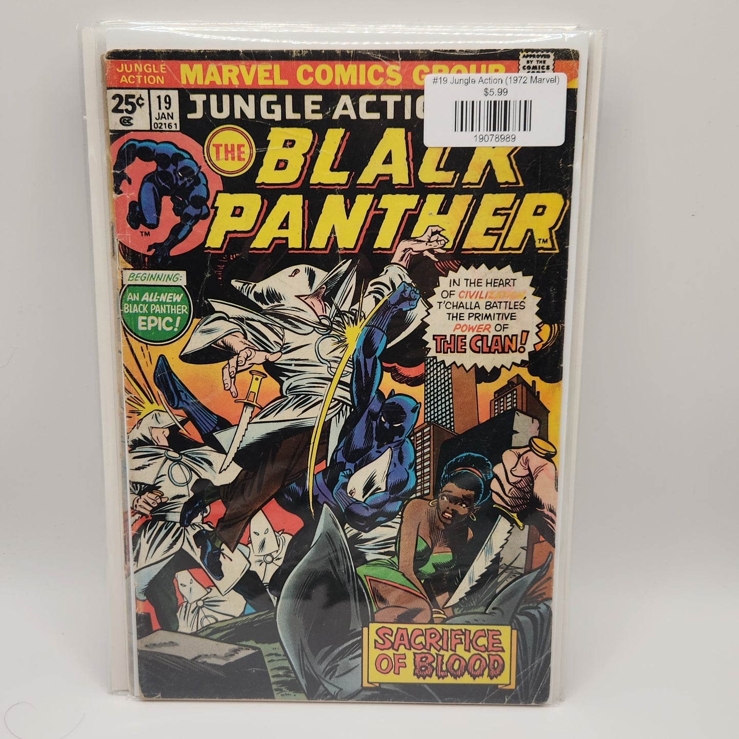 #19 Jungle Action (1972 Marvel)