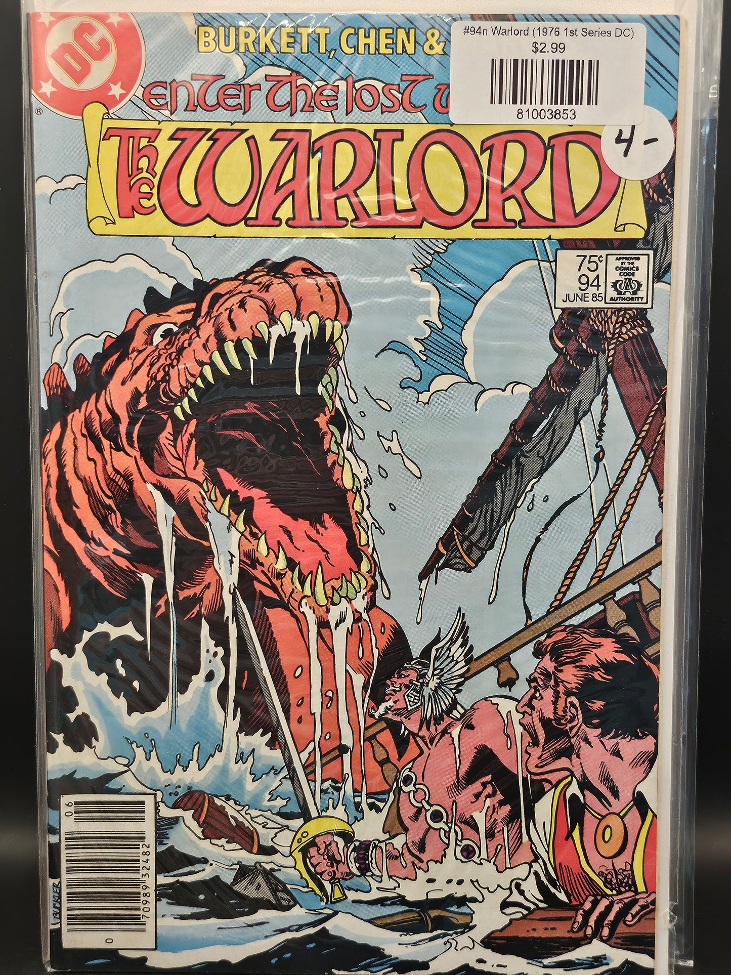#94n Warlord (1976 1st Series DC)