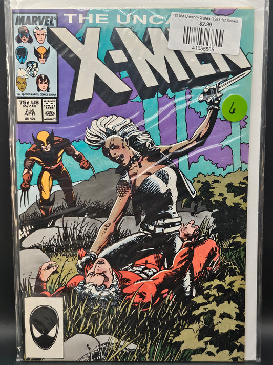 #216d Uncanny X-Men (1963 1st Series)