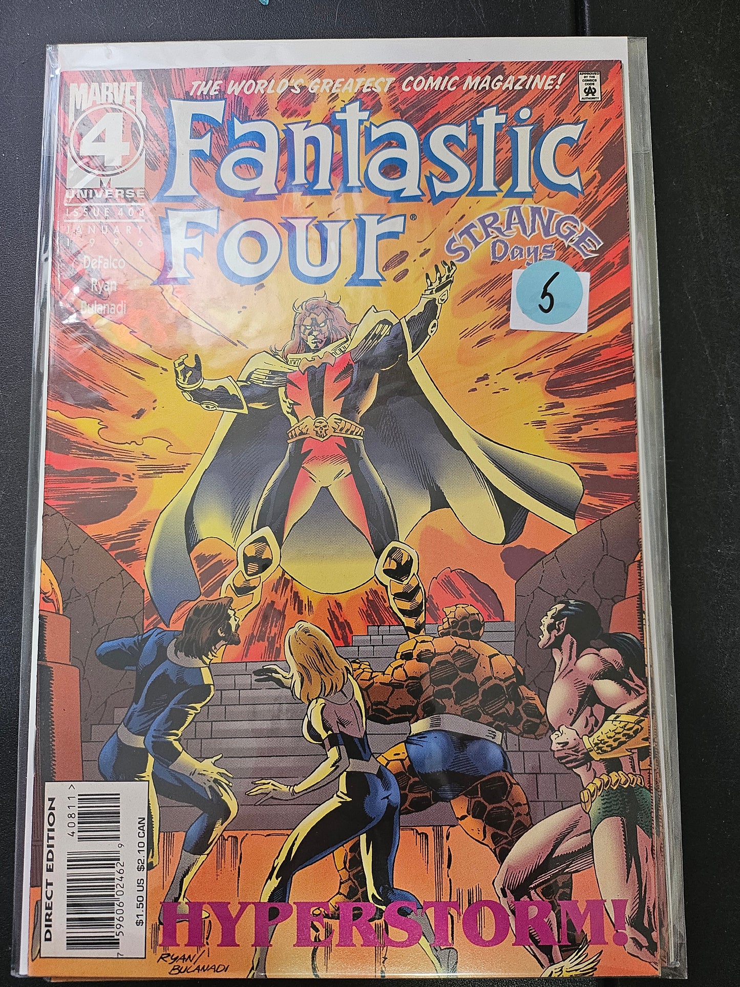 103.128 – Fantastic Four - #408 -1961-95