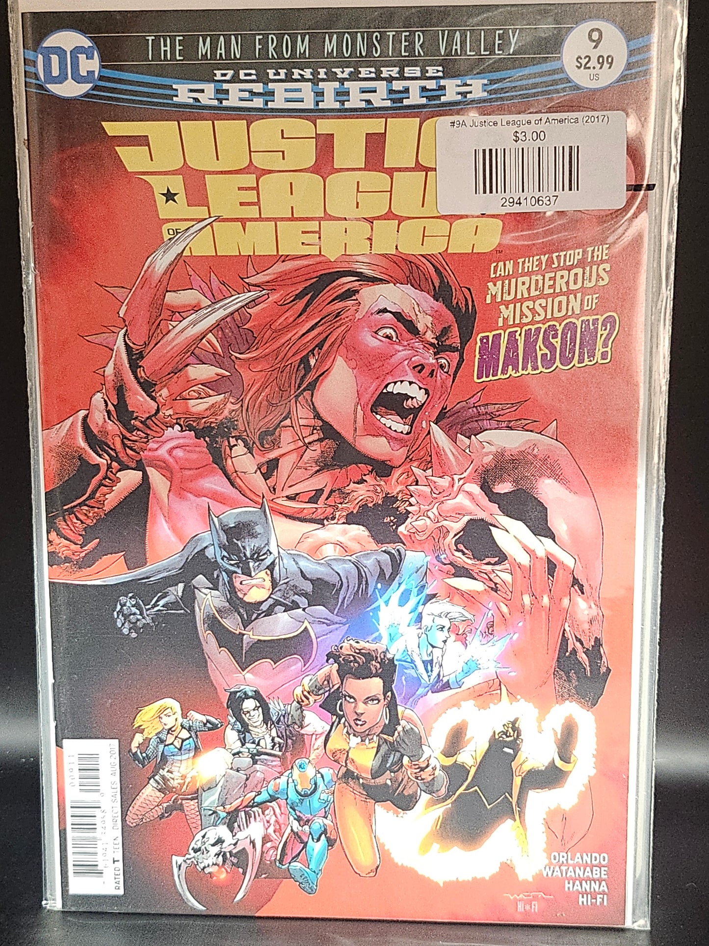 #9A Justice League of America (2017)