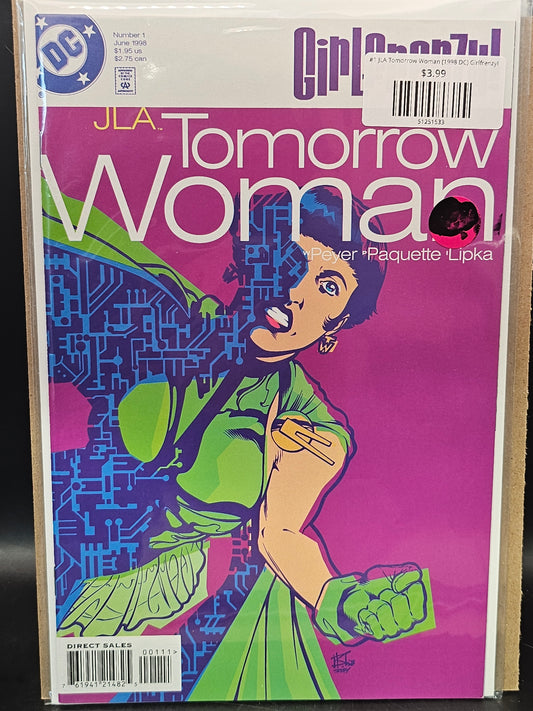 #1 JLA Tomorrow Woman (1998 DC) Girlfrenzy!