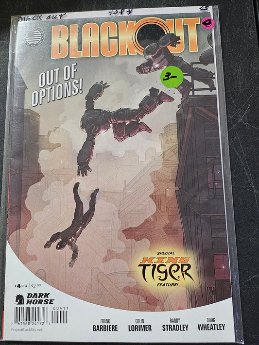 Blackout – Dark Horse Comics – (2014) – Volume 1 – Limited Series - #4 of 4