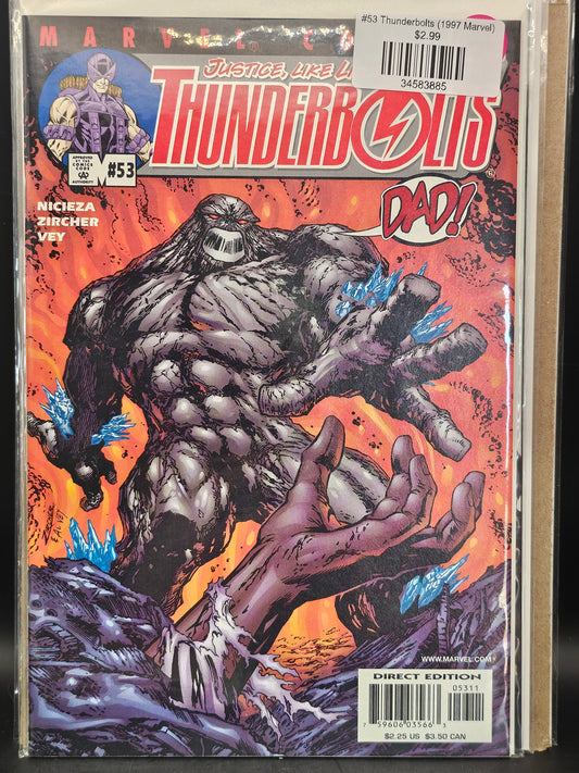 #53 Thunderbolts (1997 Marvel)