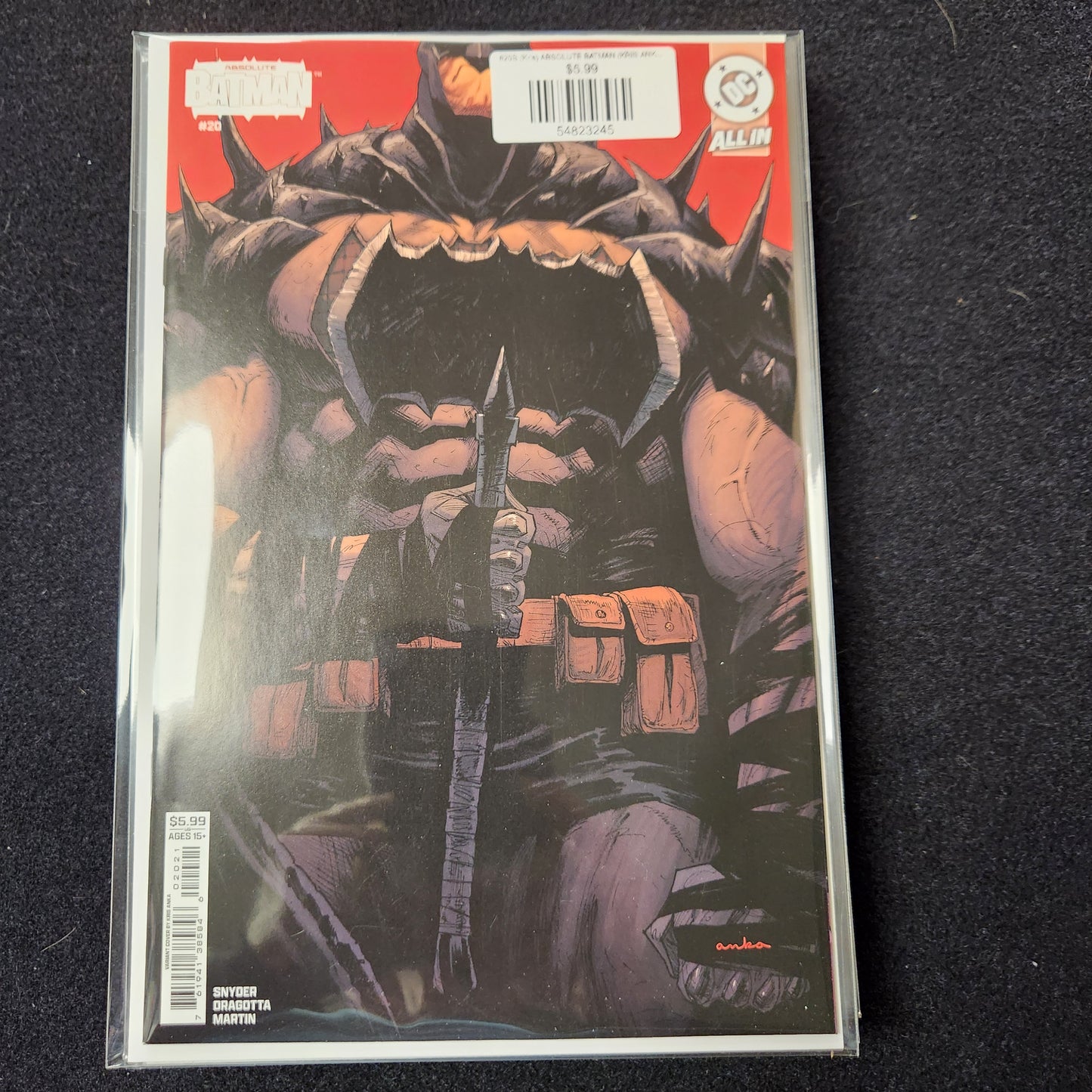 #20B (Kris) ABSOLUTE BATMAN (KRIS ANKA CARD STOCK VAR)