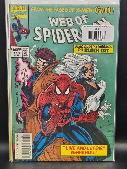 #113d Web of Spider-Man (1985 1st Series)