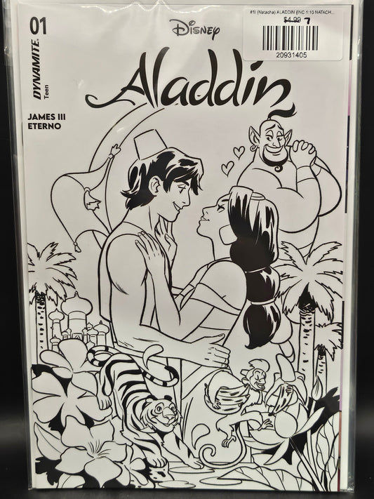 #1I (Natacha) ALADDIN (INC 1:10 NATACHA BUSTOS LINE ART VAR)