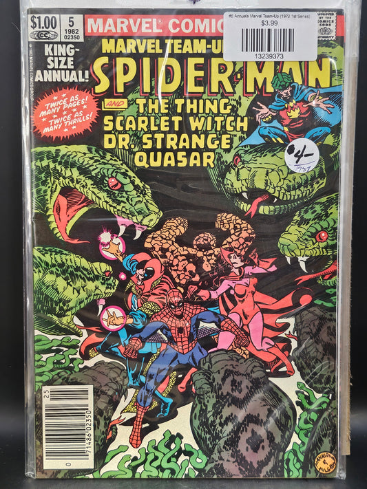 #5 Annuals Marvel Team-Up (1972 1st Series)