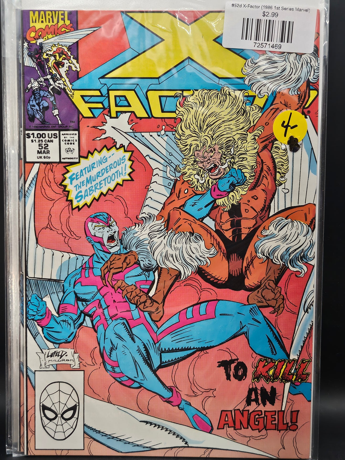 #52d X-Factor (1986 1st Series Marvel)