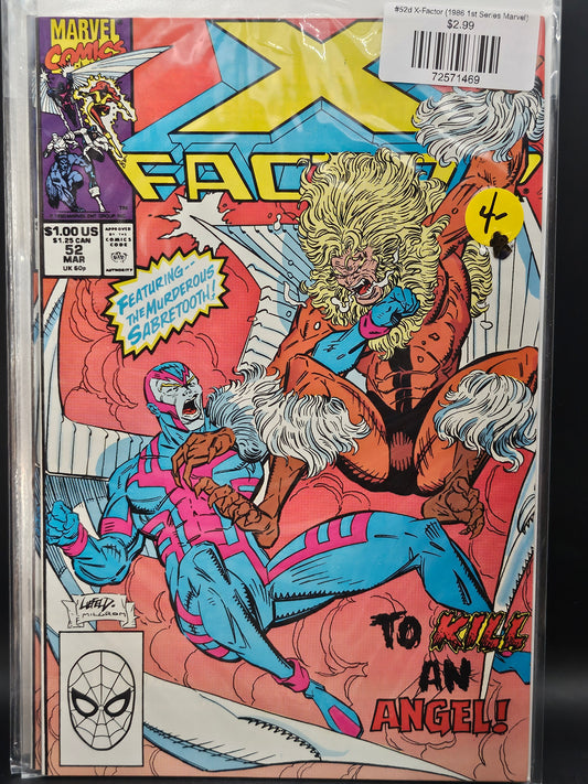 #52d X-Factor (1986 1st Series Marvel)