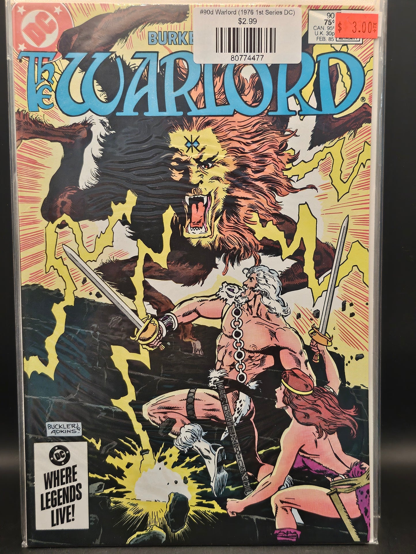 #90d Warlord (1976 1st Series DC)