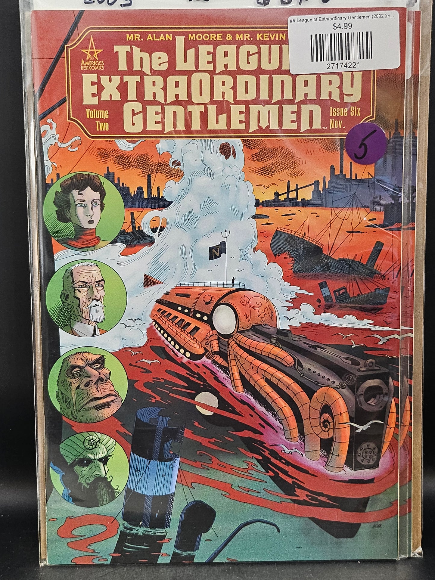 #6 League of Extraordinary Gentlemen (2002 2nd Series)