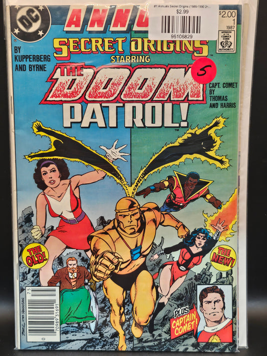 #1 Annuals Secret Origins (1986-1990 2nd Series)