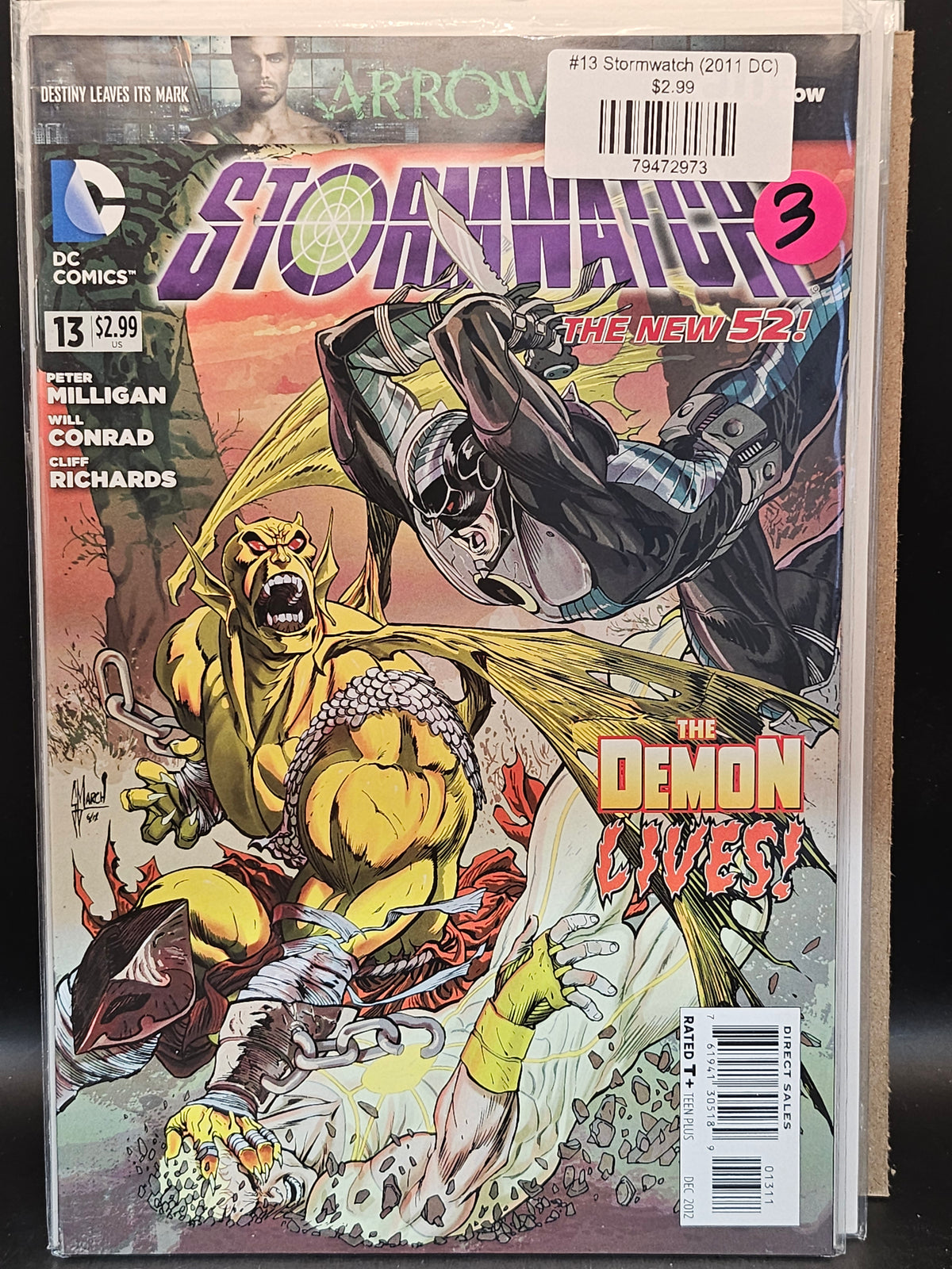 #13 Stormwatch (2011 DC)