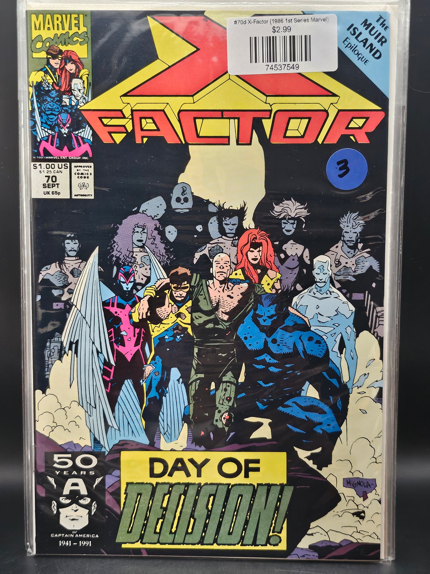 #70d X-Factor (1986 1st Series Marvel)