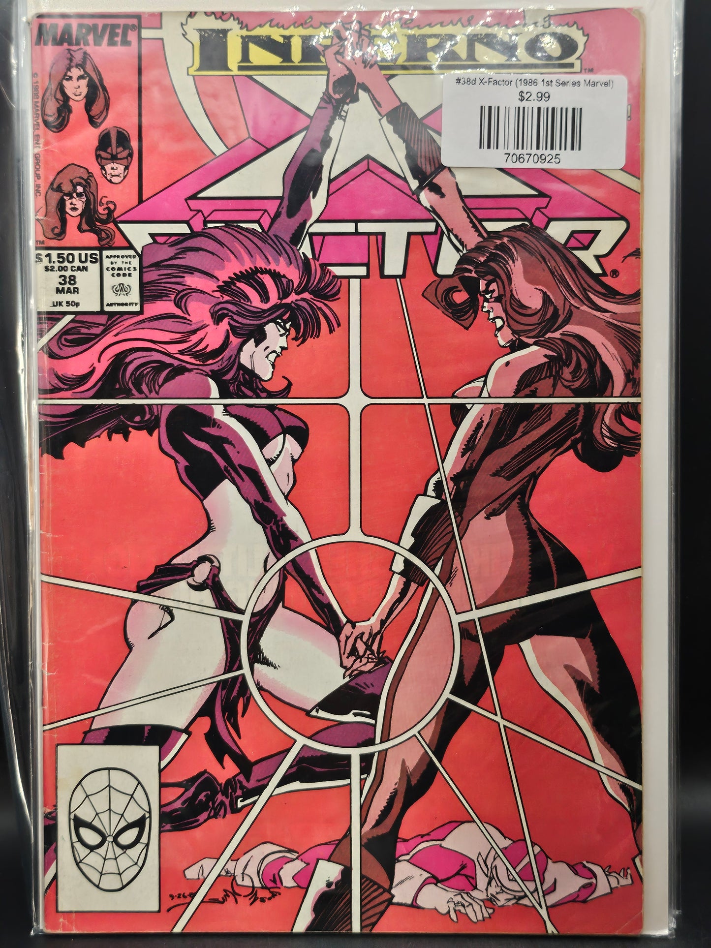 #38d X-Factor (1986 1st Series Marvel)