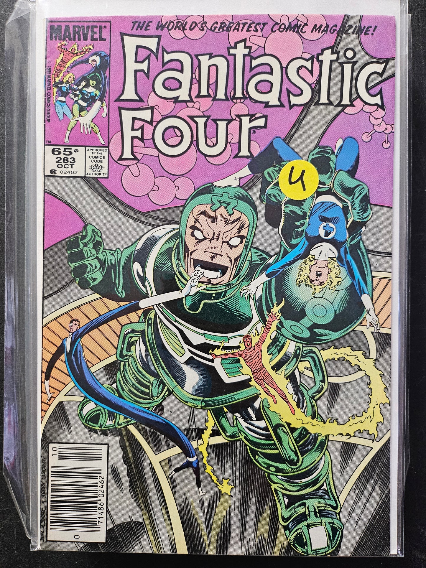 101.105 Fantastic Four – #283 – v1 (1961–1995)