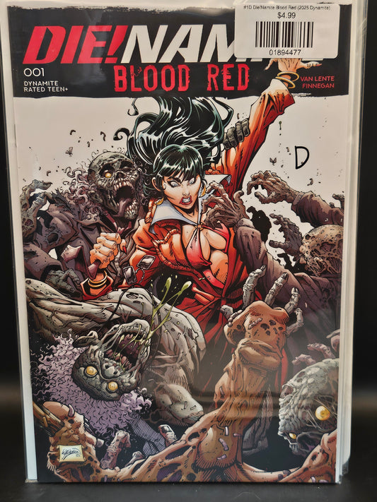 #1D Die!Namite Blood Red (2025 Dynamite)