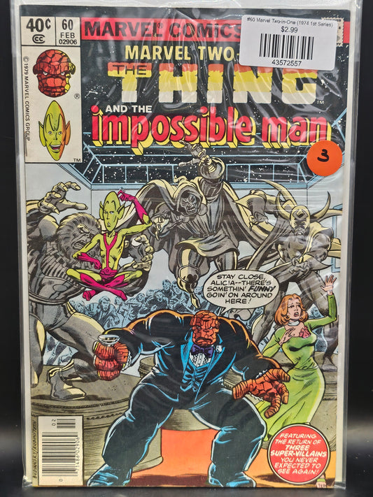 #60 Marvel Two-in-One (1974 1st Series)