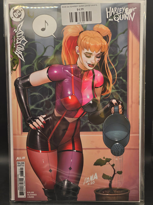 #66B (David) HARLEY QUINN (DAVID NAKAYAMA CARD STOCK VAR BATMAN BAD SEEDS)