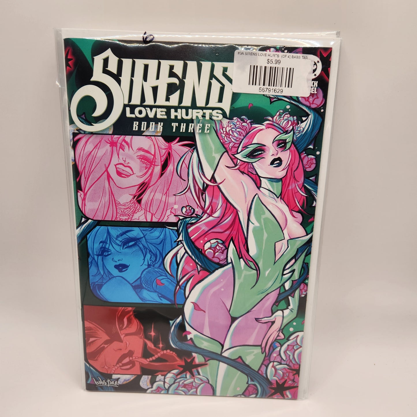 #3A SIRENS LOVE HURTS  (OF 4) BABS TARR (MR)