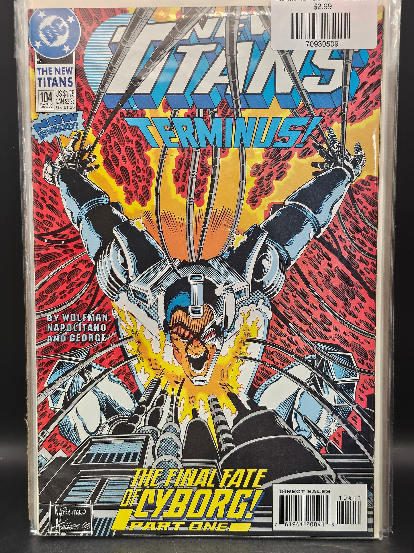 #104 New Teen Titans (1984 2nd Series) New Titans