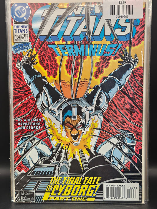 #104 New Teen Titans (1984 2nd Series) New Titans
