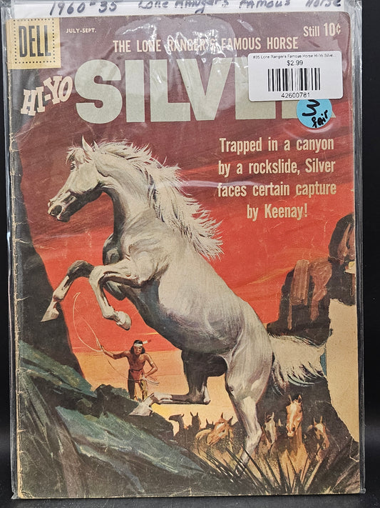#35 Lone Ranger's Famous Horse Hi-Yo Silver (1952-1960 Dell)