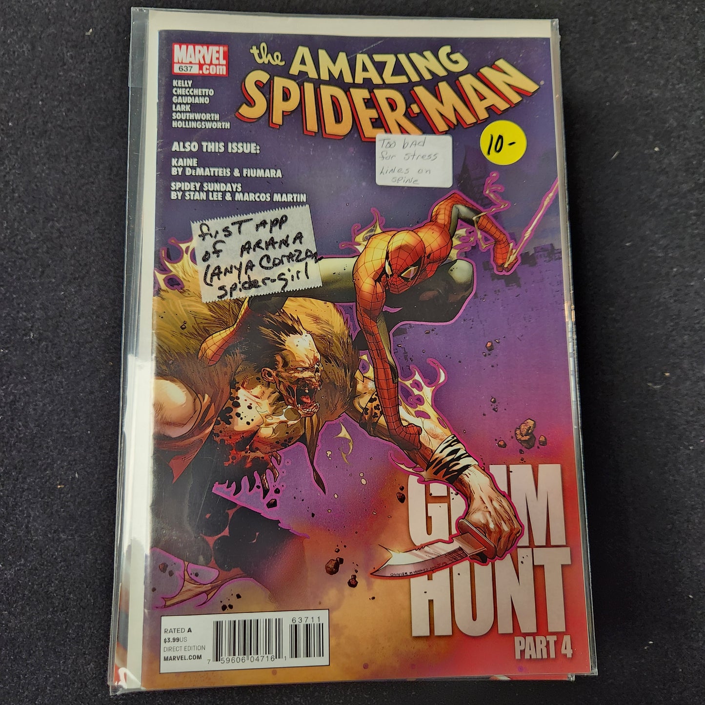 Amazing Spiderman V2 1999–2013 #637