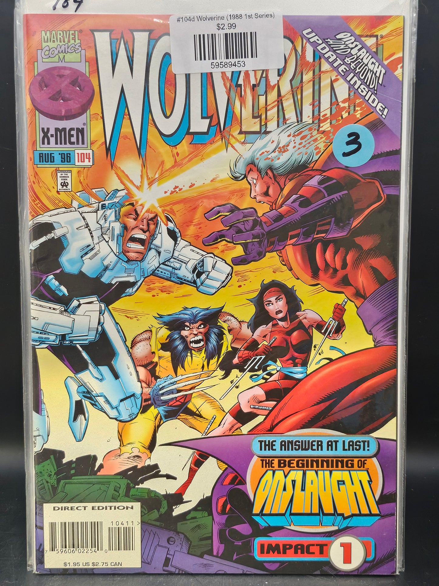 #104d Wolverine (1988 1st Series)