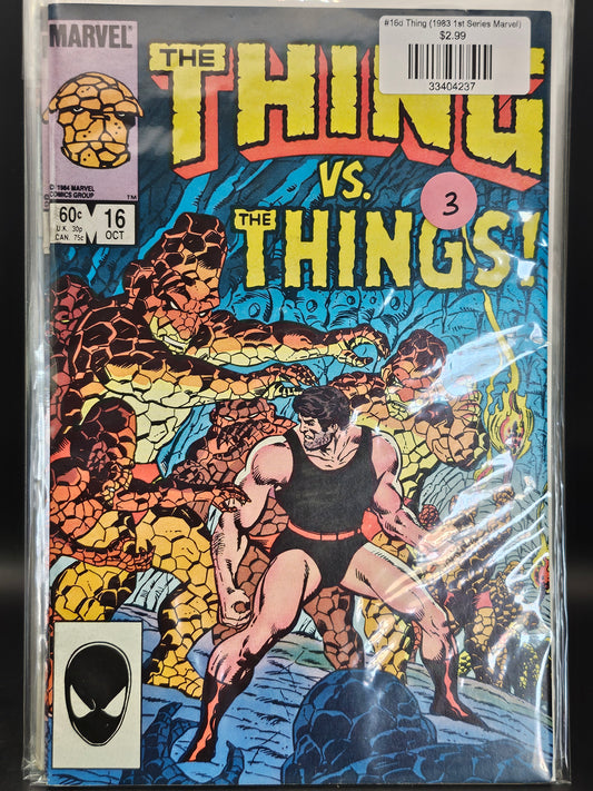 #16d Thing (1983 1st Series Marvel)