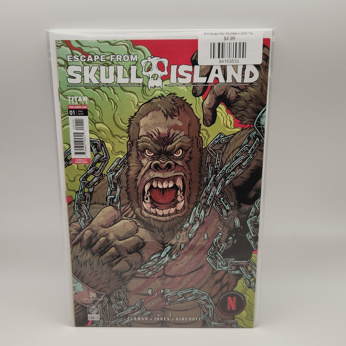 #1A Escape from Skull Island (2025 Titan Comics)