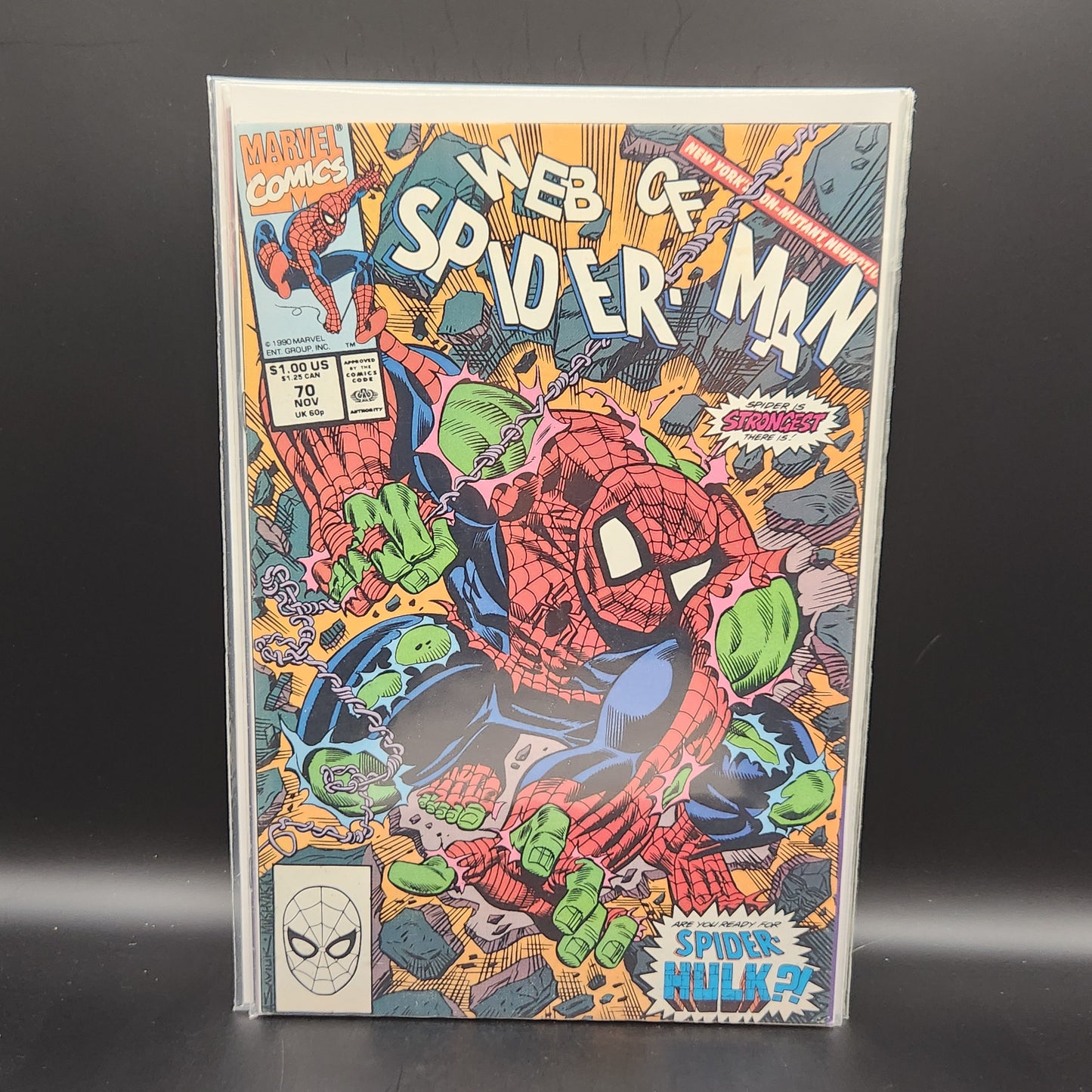 #70D Web of Spider-Man (1985 1st Series)