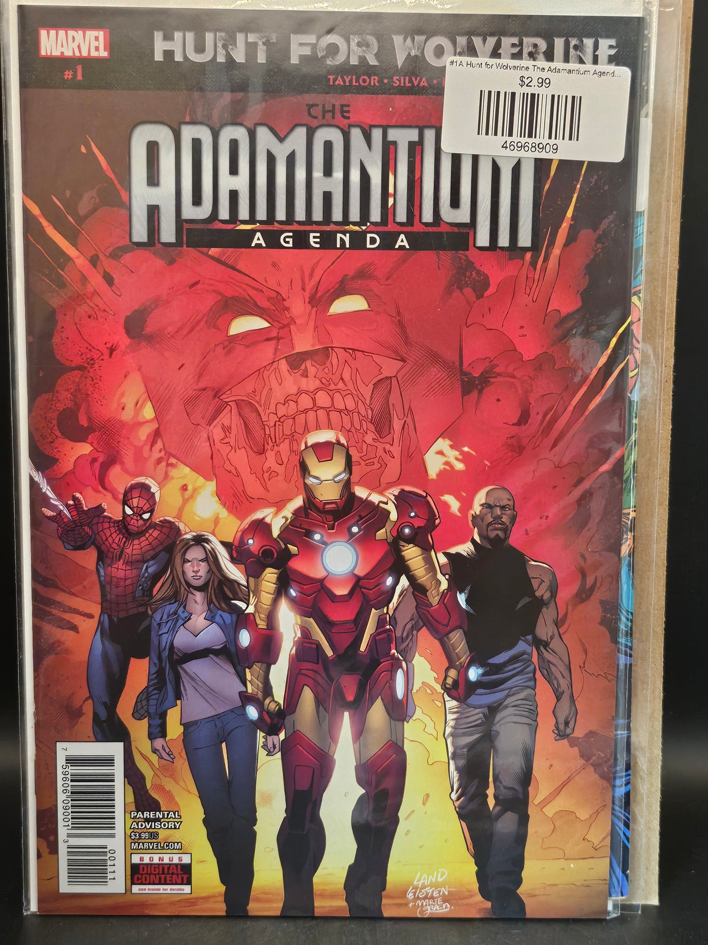 #1A Hunt for Wolverine The Adamantium Agenda (2018)
