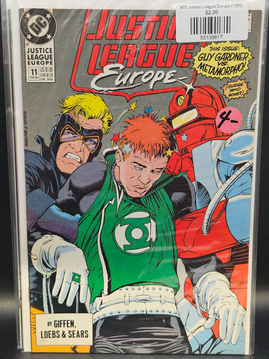 #11 Justice League Europe (1989)